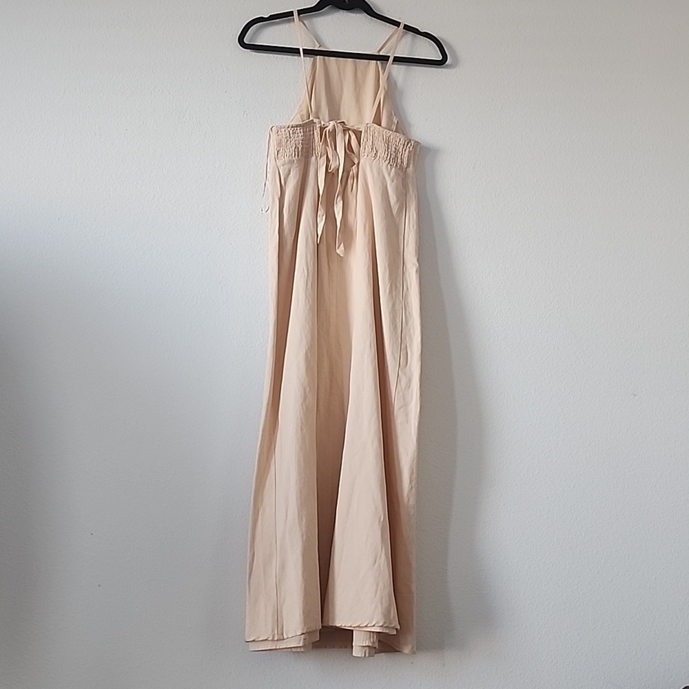 Zara Embroidered Sleeveless Long Maxi Summer dress - Picture 8 of 12